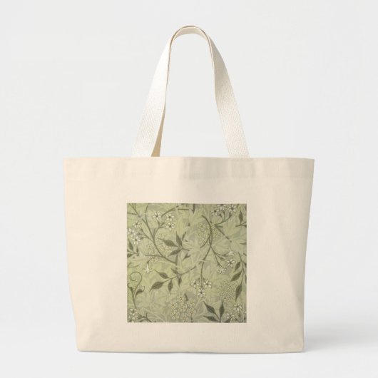 William Morris Jasmine Botanical Grote Tote Bag (Voorkant)