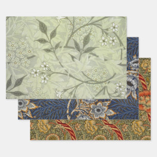 William Morris Jasmine Botanical Inpakpapier Vel