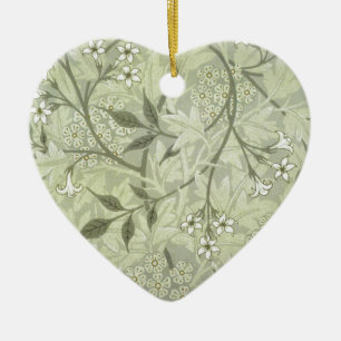 William Morris Jasmine Botanical Keramisch Ornament