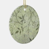 William Morris Jasmine Botanical Keramisch Ornament (Rechts)