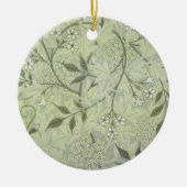 William Morris Jasmine Botanical Keramisch Ornament (Voorkant)