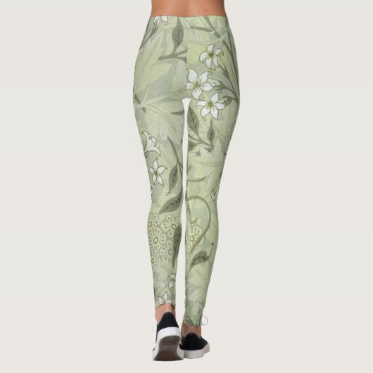 William Morris Jasmine Botanical Leggings (Achterkant)