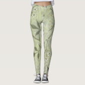William Morris Jasmine Botanical Leggings (Voorkant)