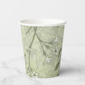 William Morris Jasmine Botanical Papieren Bekers (Achterkant)