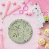 William Morris Jasmine Botanical Papieren Bordje (Feest)