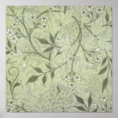 William Morris Jasmine Botanical Poster (Voorkant)
