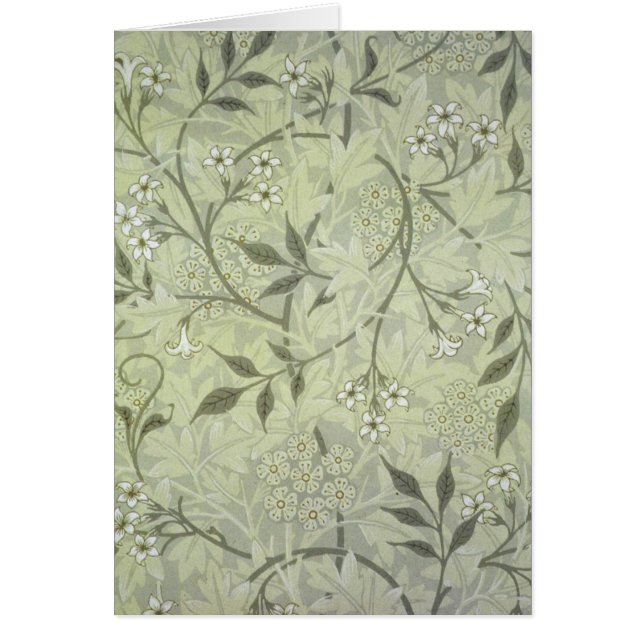 William Morris Jasmine Botanische Vintage Antiek (Voorkant)