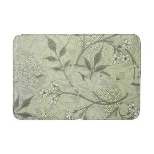 William Morris Jasmine Botanische Vintage Antiek Badmat