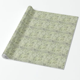 William Morris Jasmine Botanische Vintage Antiek Cadeaupapier