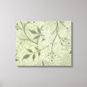 William Morris Jasmine Botanische Vintage Antiek Canvas Afdruk