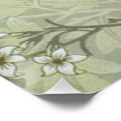 William Morris Jasmine Botanische Vintage Antiek Perfect Poster (Hoek)