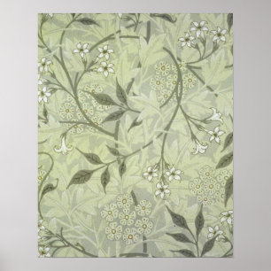 William Morris Jasmine Botanische Vintage Antiek Poster