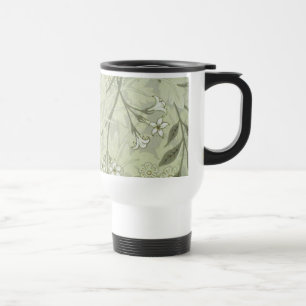 William Morris Jasmine Botanische Vintage Antiek Reisbeker