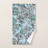 William Morris Jasmine en Bladeren Patroon Bad Handdoek (Handdoek)