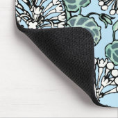 William Morris Jasmine en Bladeren Patroon Muismat (Hoek)