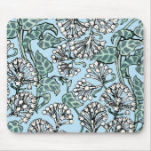 William Morris Jasmine en Bladeren Patroon Muismat (Voorkant)