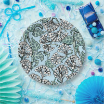 William Morris Jasmine en Bladeren Patroon