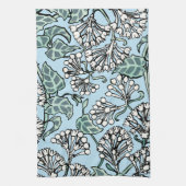 William Morris Jasmine en Bladeren Patroon Theedoek (Verticaal)