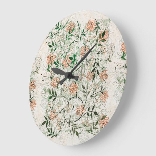 William Morris Jasmine Floral Pattern  Kunst Grote Klok (Hoek)