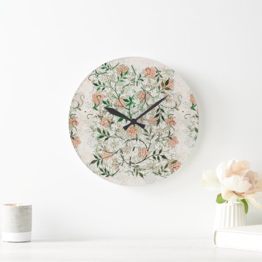 William Morris Jasmine Floral Pattern  Kunst Grote Klok (Huis)