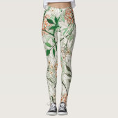 William Morris Jasmine Flower Leggings (Voorkant)