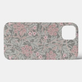 William Morris Jasmine Flower Pattern Case-Mate iPhone Case (Achterkant (horizontaal))