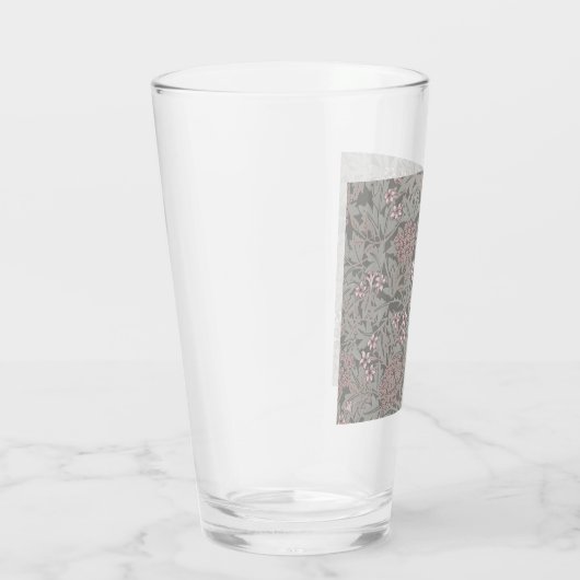 William Morris Jasmine Flower Pattern Glas (Rechts)