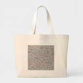 William Morris Jasmine Flower Pattern Grote Tote Bag (Voorkant)