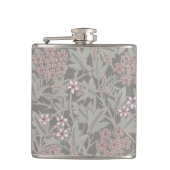 William Morris Jasmine Flower Pattern Heupfles (Voorkant)