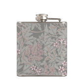 William Morris Jasmine Flower Pattern Heupfles (Achterkant)