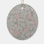 William Morris Jasmine Flower Pattern Keramisch Ornament (Links)