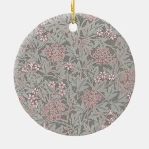 William Morris Jasmine Flower Pattern Keramisch Ornament
