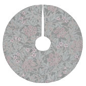 William Morris Jasmine Flower Pattern Kerstboom Rok (Voorkant)