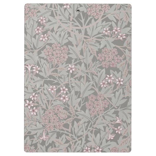 William Morris Jasmine Flower Pattern Klembord (Achterkant)