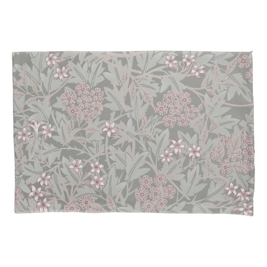 William Morris Jasmine Flower Pattern Kussensloop (Voorkant)