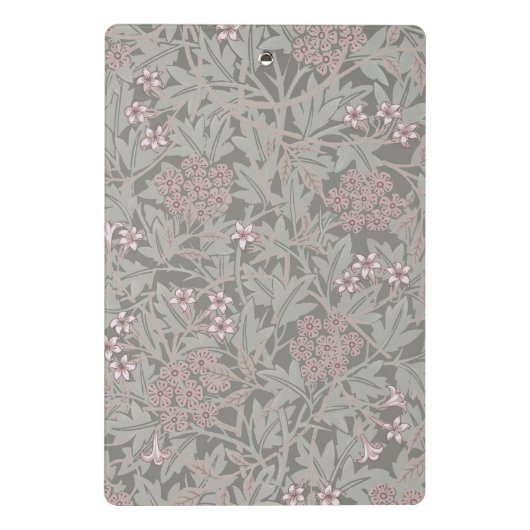 William Morris Jasmine Flower Pattern Mini Klembord (Achterkant)