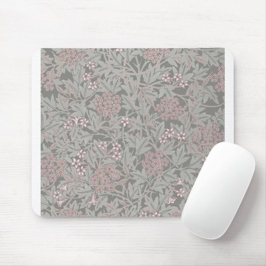 William Morris Jasmine Flower Pattern Muismat (Met muis)