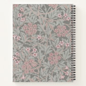 William Morris Jasmine Flower Pattern Notitieboek (Achterkant)