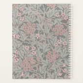 William Morris Jasmine Flower Pattern Planner (Achterkant)