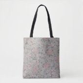 William Morris Jasmine Flower Pattern Tote Bag (Voorkant)