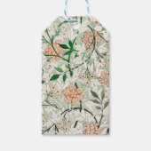 William Morris Jasmine Garden Flower Classic Cadeaulabel (Voorkant)