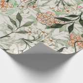 William Morris Jasmine Garden Flower Classic Cadeaupapier (Hoek)