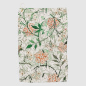 William Morris Jasmine Garden Flower Classic Golfhanddoek (Voorkant)