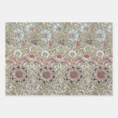 William Morris Jasmine Garden Flower Classic Inpakpapier Vel (Voorkant 3)