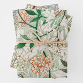 William Morris Jasmine Garden Flower Classic Inpakpapier Vel (In situ)