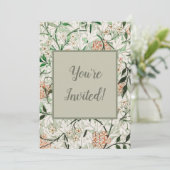 William Morris Jasmine Garden Flower Classic Kaart (Staand voorkant)