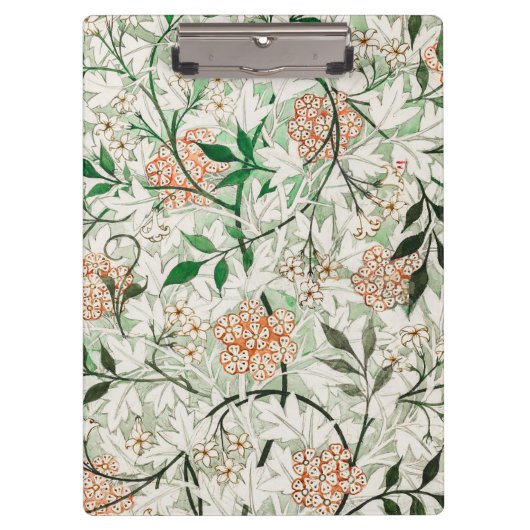 William Morris Jasmine Garden Flower Classic Klembord (Voorkant)