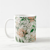 William Morris Jasmine Garden Flower Classic Koffiemok (Links)