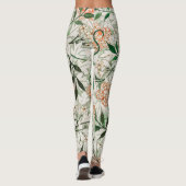 William Morris Jasmine Garden Flower Classic Leggings (Achterkant)