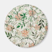William Morris Jasmine Garden Flower Classic Magneet (Voorkant)